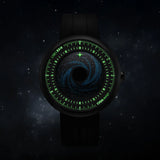 CIGA design x Label Noir Automatic Watch Blue Planet II · Black Star Edition-U035-BB01-W6B