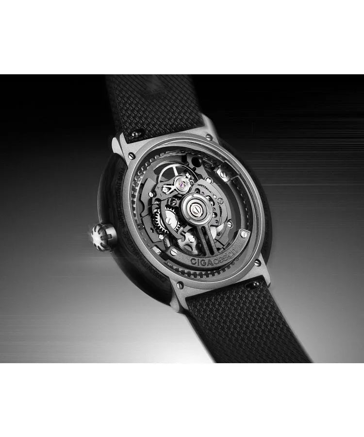 Ciga Design Mechanical Watch Vector  Titanium - V011-TCGR-6B