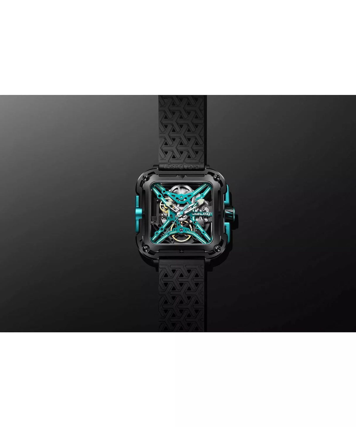 Ciga Design X Series Gorilla Modern Skeleton Ceramic Limited Edition Watch -X011-BLBU-25BK
