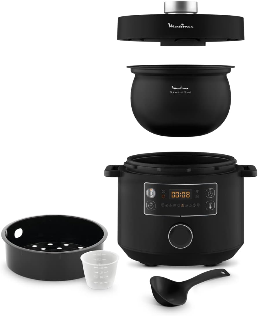 MOULINEX Electrical Pressure Cooker,  5 Litre - CE753827