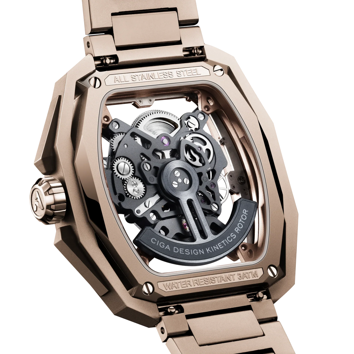 Ciga Design Mechanical Watch Hunter Rose Gold - Z035-RE01-8RE