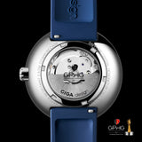 CIGA design-Mechanical Watch Titanium Alloy Case Mechanical Watch Blue Planet II-U033-TU02-W6U