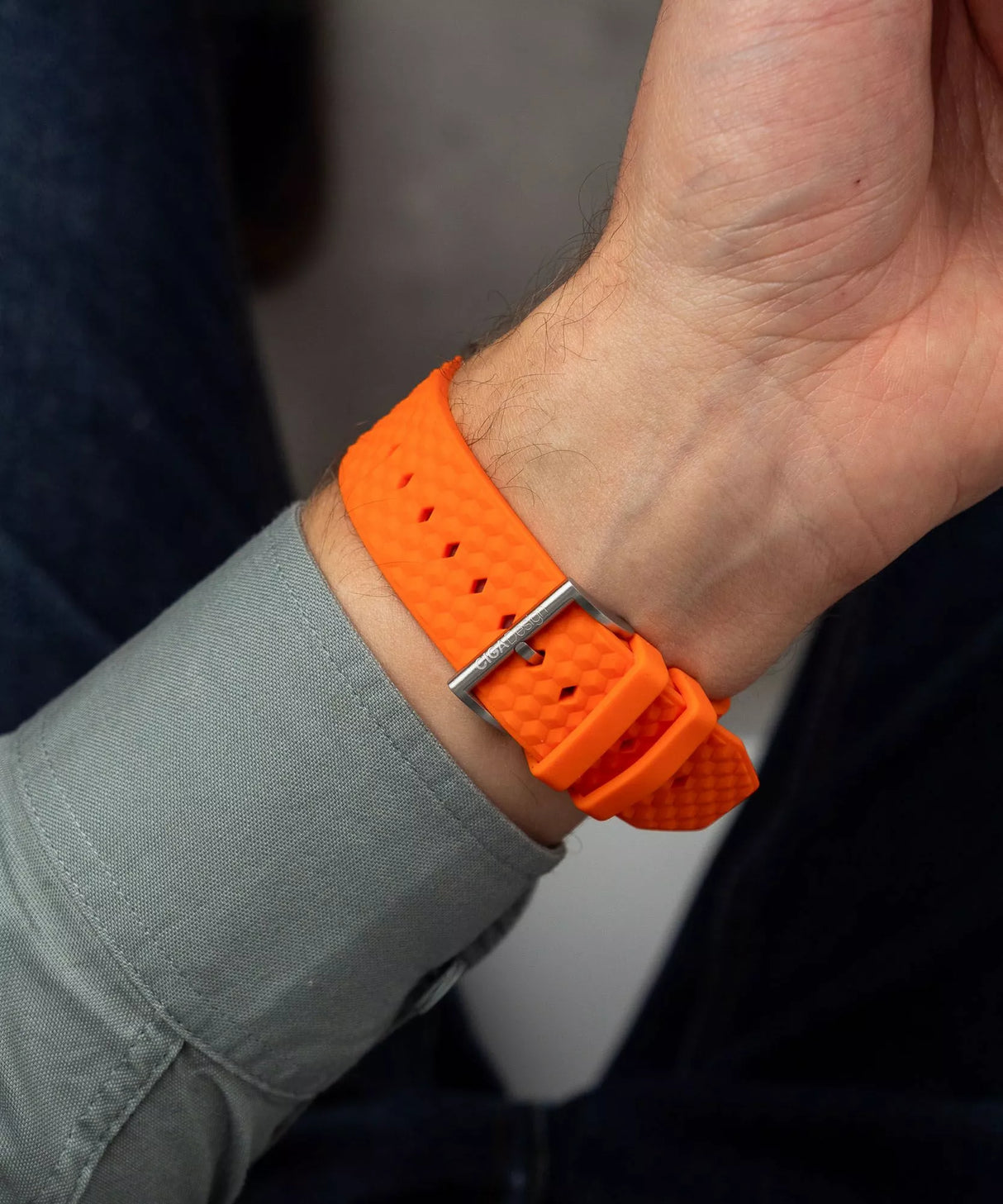 Ciga Design Mechanical Watch Edge-Titanium ORANGE - Z031-TT01-W5OG