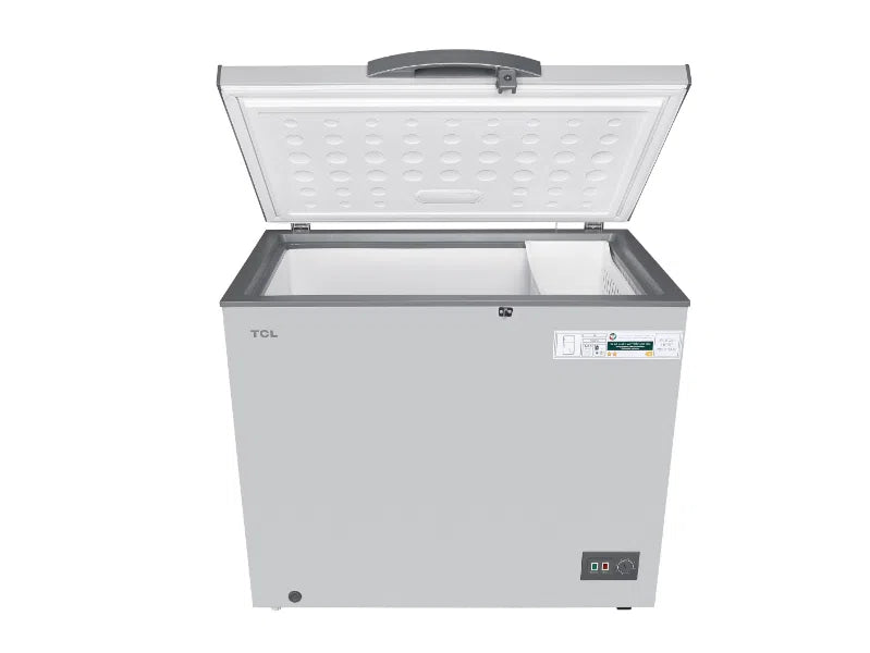 TCL Chest freezer 326L Silver Color - F326CFISL