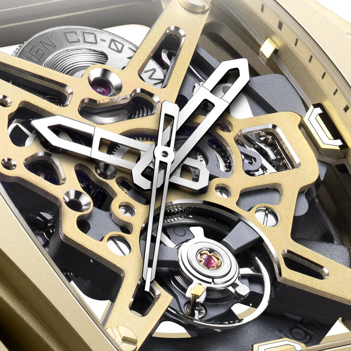 Ciga Design Mechanical Watch Hunter Sand Gold - Z035-GO01-8G