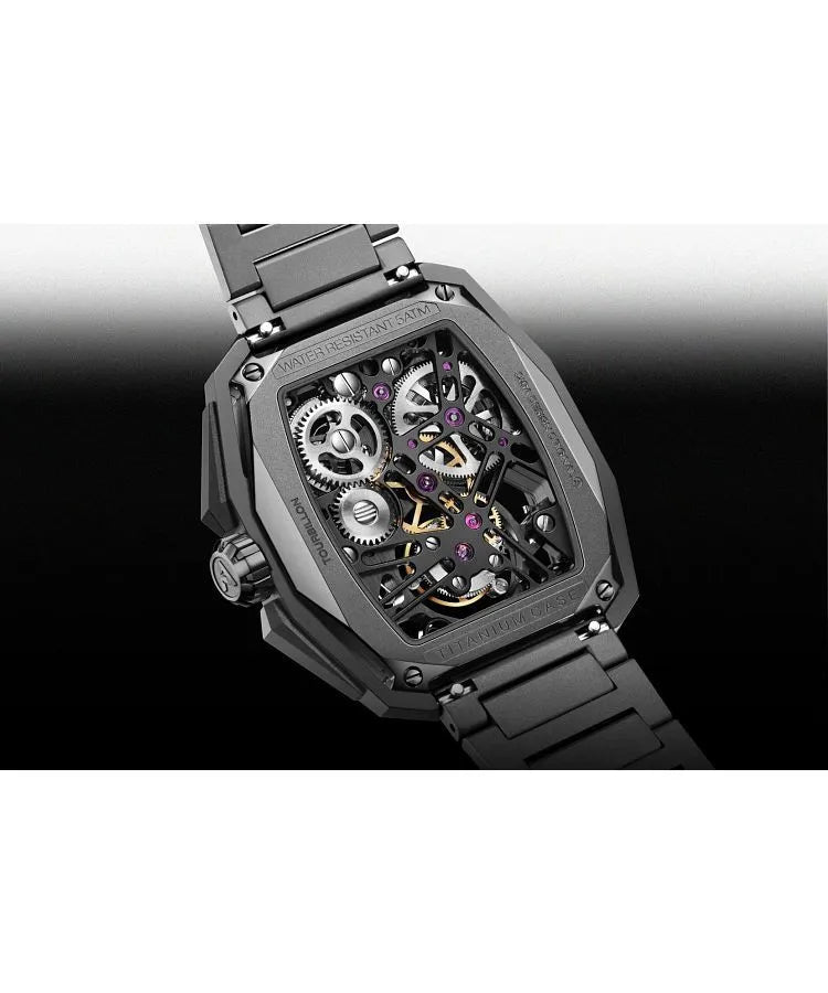 Ciga Design Mechanical Watch Hunter SILVER - Z037-TT01-1T6B