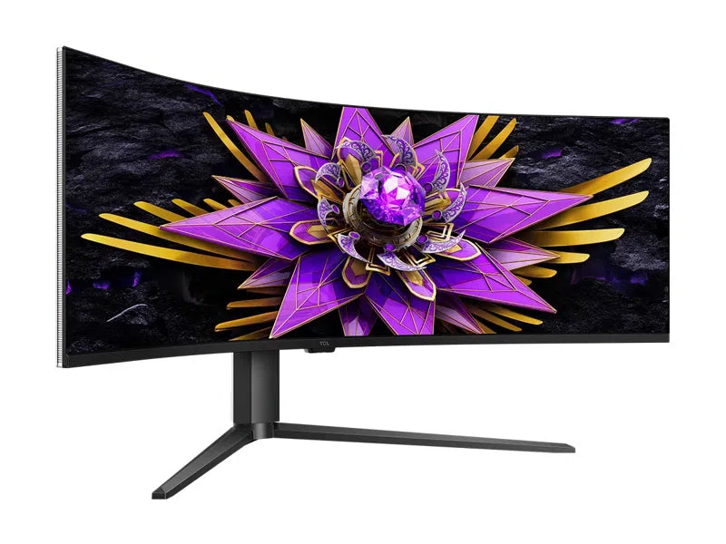 TCL Dual QD-Mini LED Monitor (Curved), 2304zone, HDR 1000, DUHD（7680*2160 /120Hz, DCIP3 98 % / Type-C 90W - 57R94