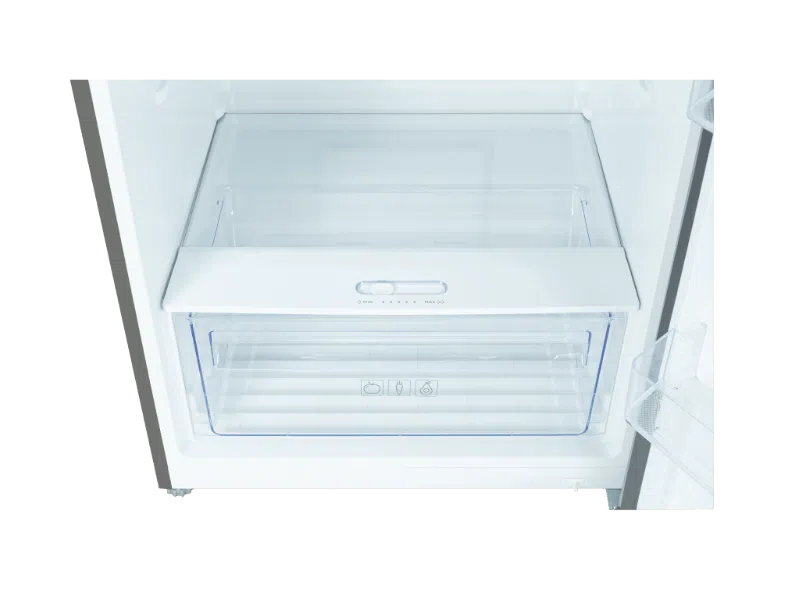 TCL- 605 Gross ltr, 465 Net ltr, Inverter, Top Mounted, VCM Inox, No Frost, External Display, Fresh zone - P605TMIN
