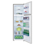 TCL - 286L Top Mount No Frost Refrigerator with Twin Eco Inverter Inox - P370TMN