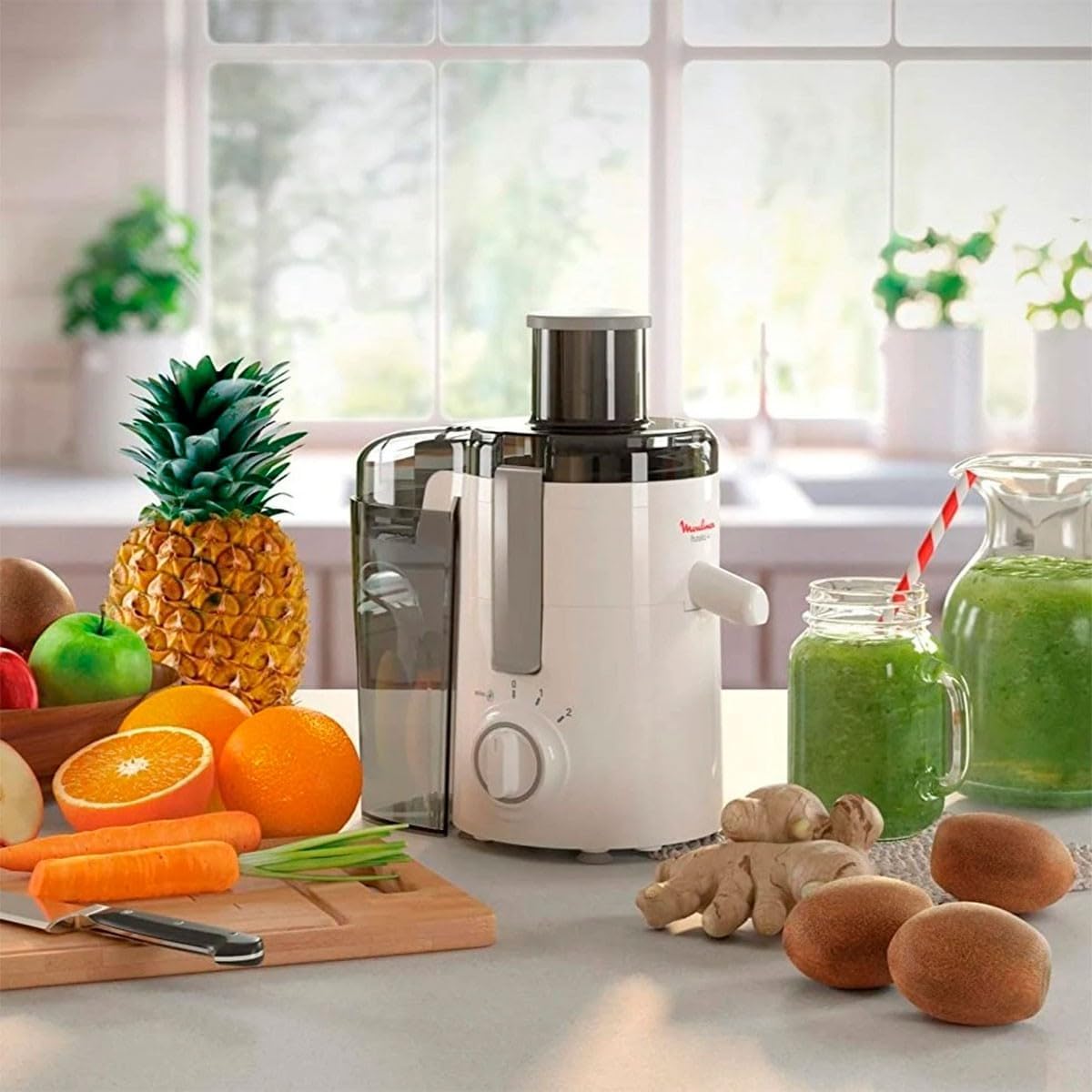 Moulinex Fruitelia Juicer, 350 W - JU370127