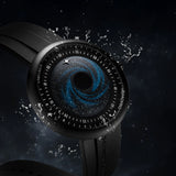 CIGA design x Label Noir Automatic Watch Blue Planet II · Black Star Edition-U035-BB01-W6B