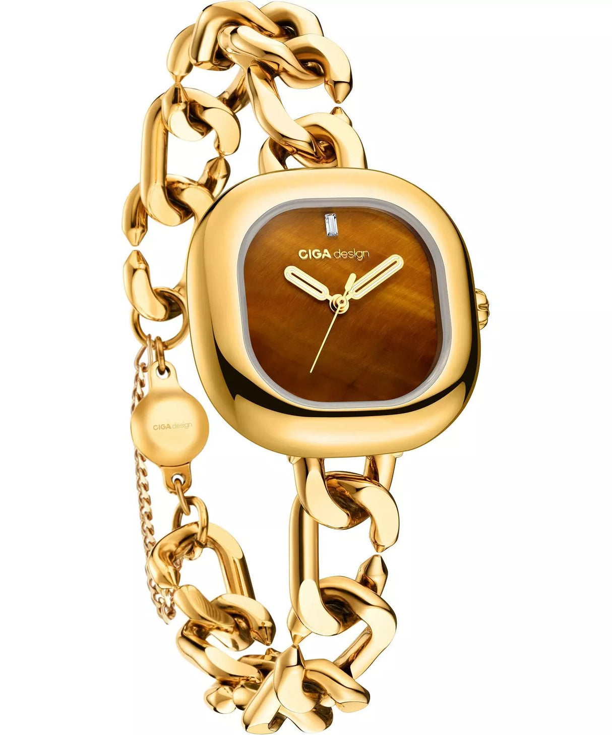Ciga Design Quartz Watch Aglaia GOLDEN - D026-GOYE-3GO