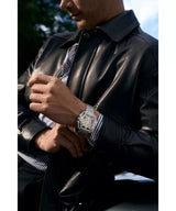 CIGA Design Automatic Watch Montre Series Z Hunter Silver-Z035-SS01-W1S