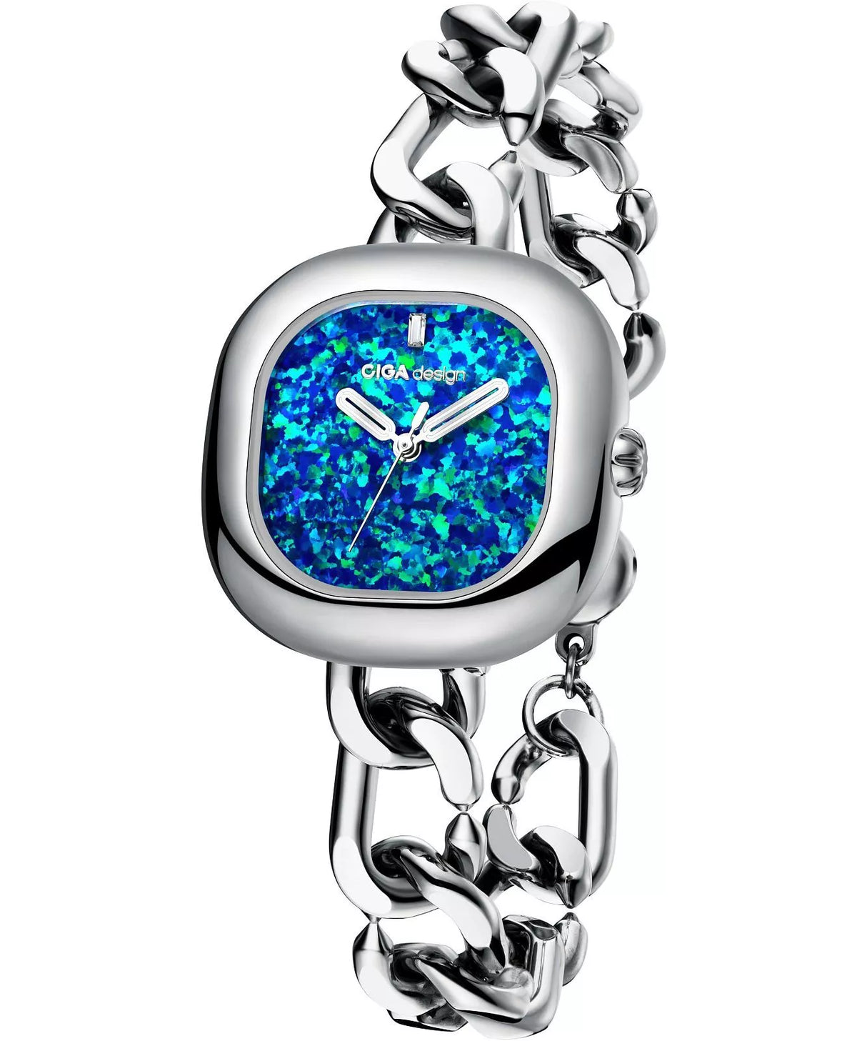 Ciga Design Quartz Watch Aglaia SILVER - D026-SIBU-3SS