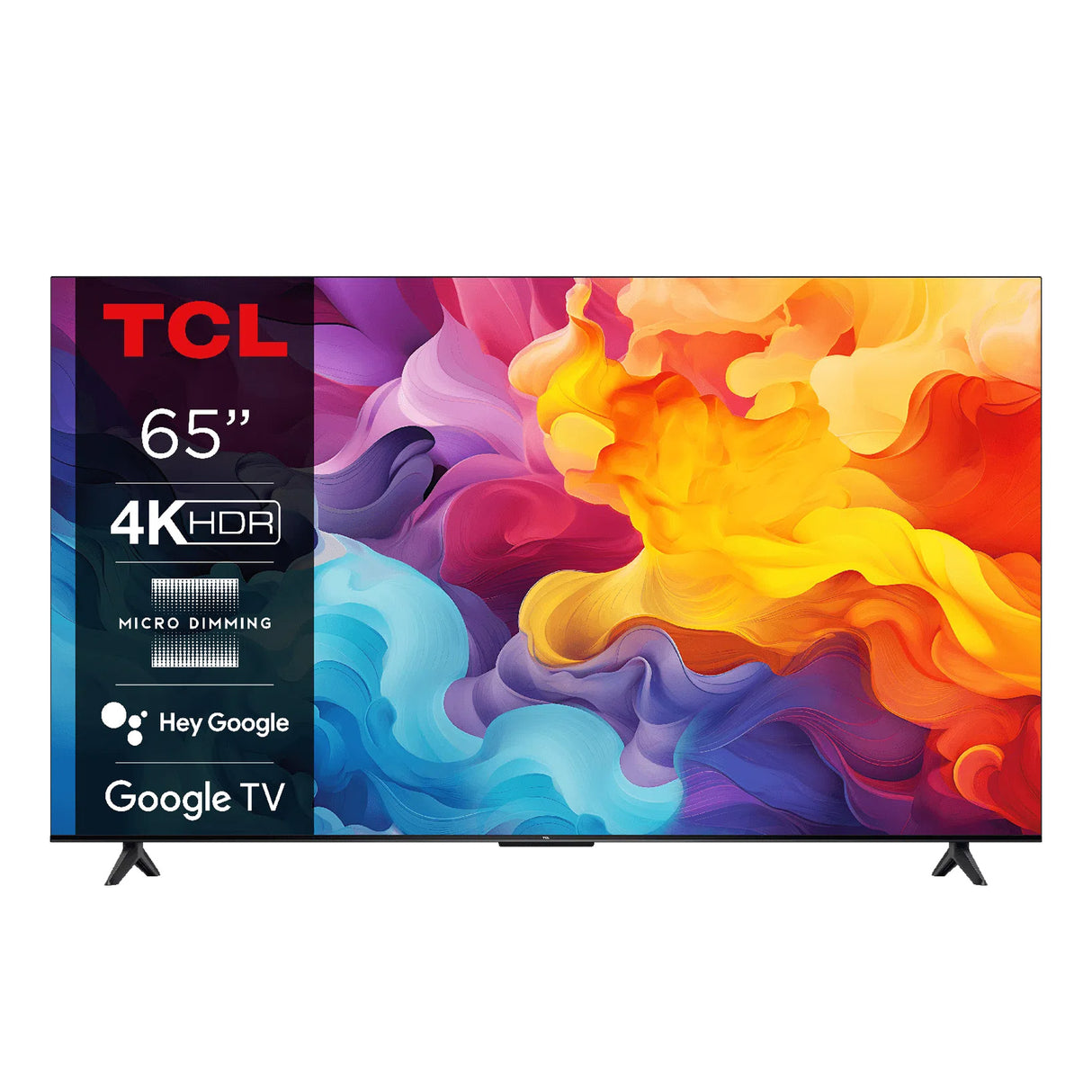 65V6B - TCL 65" UHD Google TV HDR LED (3840x2160p) Resolution