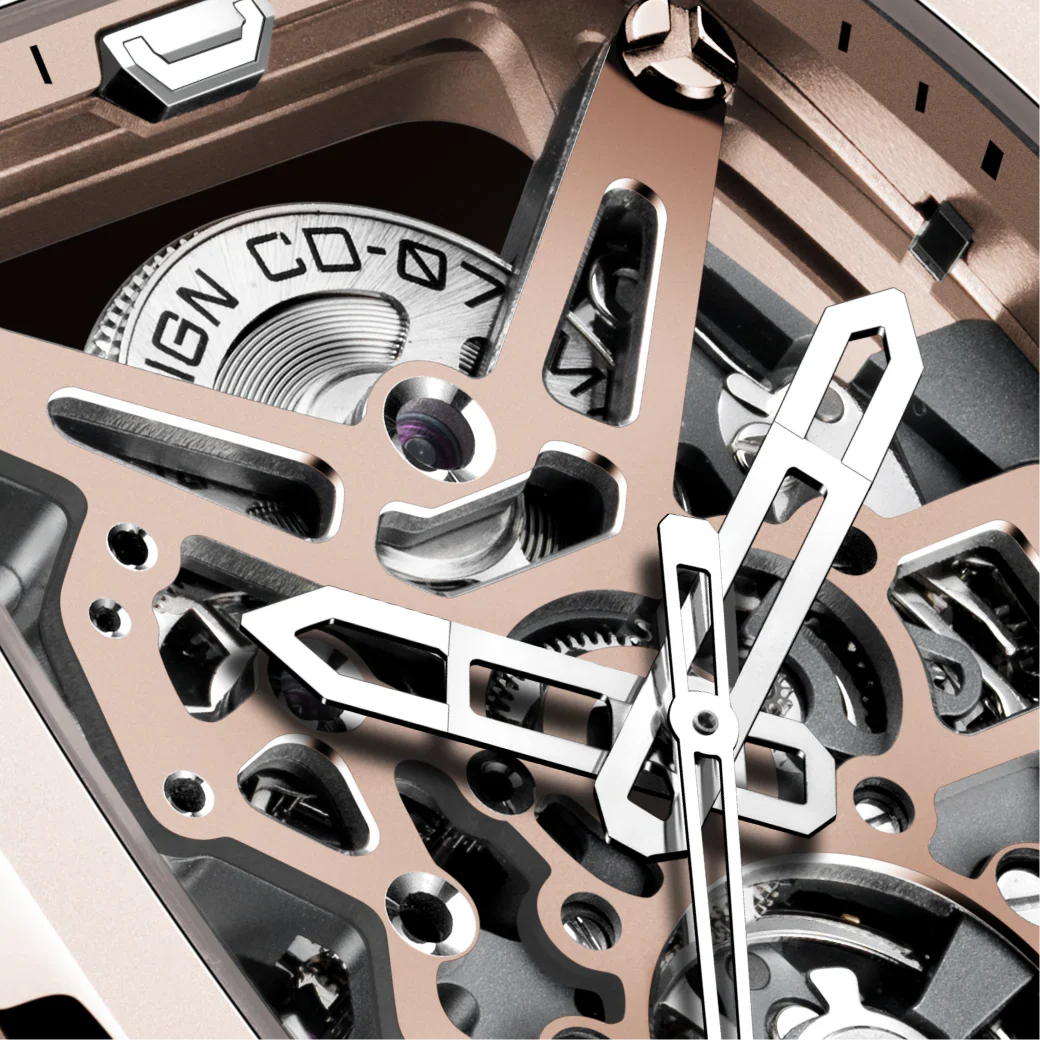 Ciga Design Mechanical Watch Hunter Rose Gold - Z035-RE01-8RE