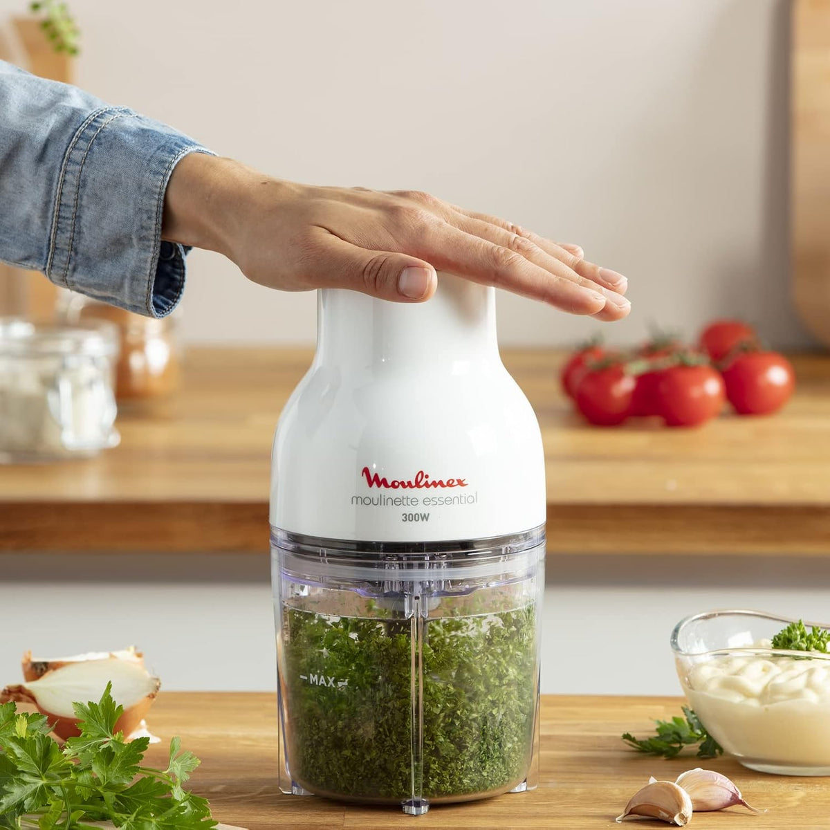 MOULINEX Vegetable Chopper, 300W, 400ml - DJ520127
