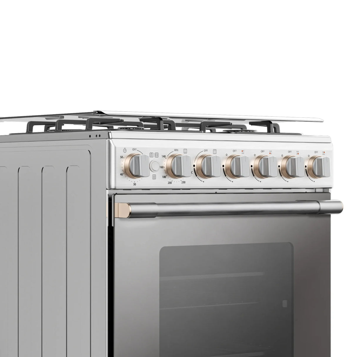 Toshiba 60x60 Gas Cooking Range, Silver, Full gas, Full safety - RB2-60G4GE(MR)
