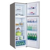 TCL - 286L Top Mount No Frost Refrigerator with Twin Eco Inverter Inox - P370TMN