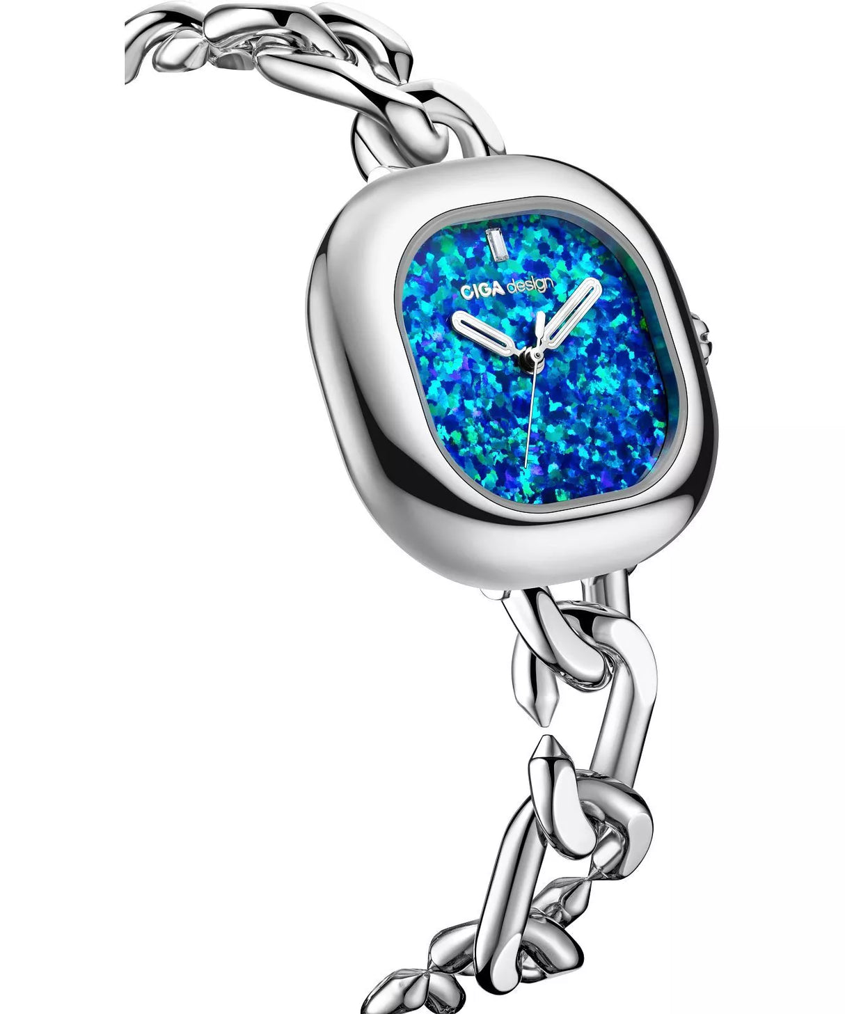 Ciga Design Quartz Watch Aglaia SILVER - D026-SIBU-3SS
