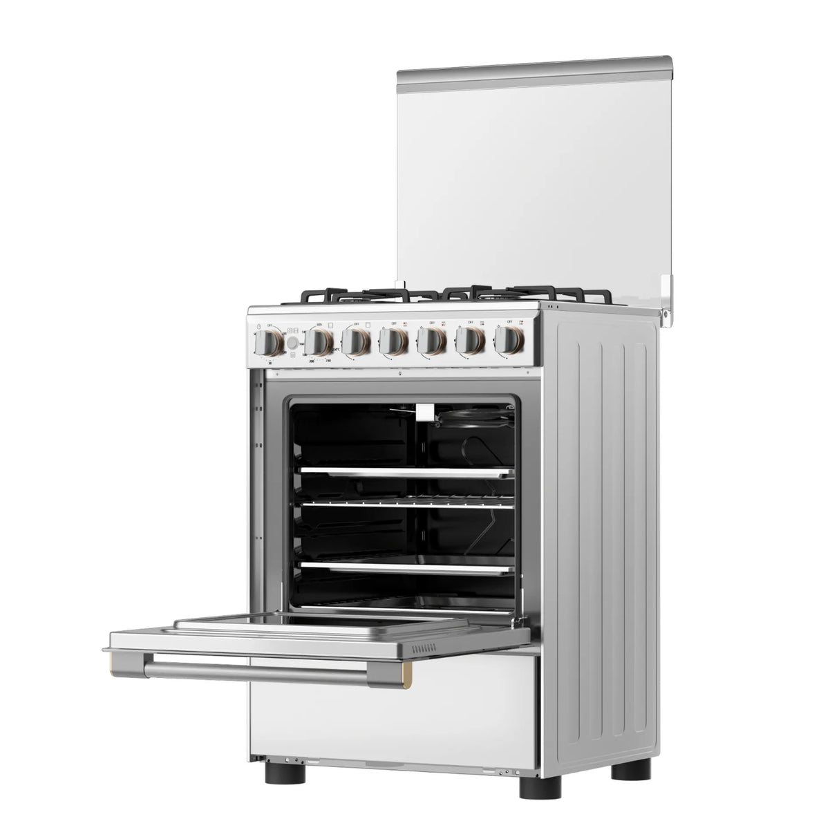 Toshiba 60x60 Gas Cooking Range, Silver, Full gas, Full safety - RB2-60G4GE(MR)