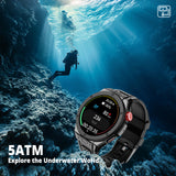 AIWR smart Watch, Black color, Cynex