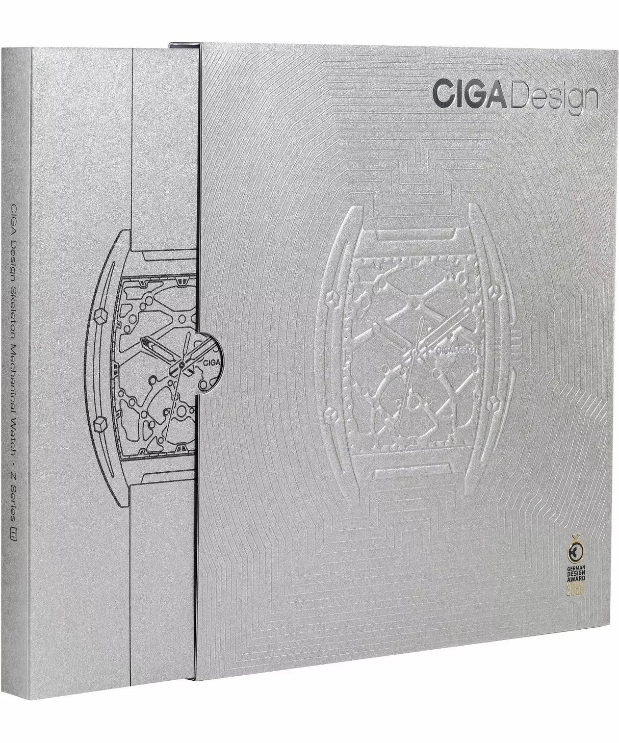 Ciga Design Mechanical Watch Edge-Titanium ORANGE - Z031-TT01-W5OG