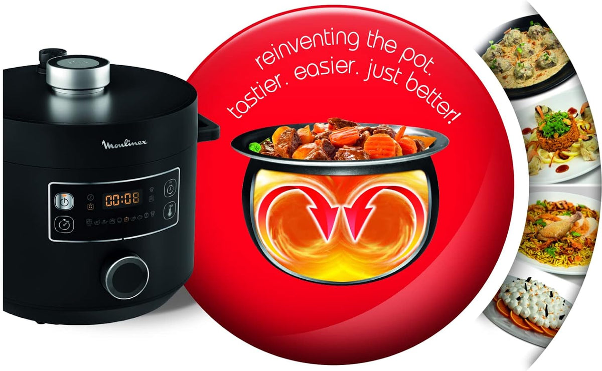 MOULINEX Electrical Pressure Cooker,  5 Litre - CE753827