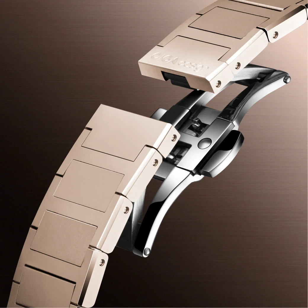 Ciga Design Mechanical Watch Hunter Rose Gold - Z035-RE01-8RE