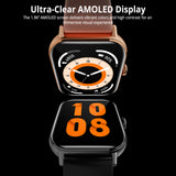 AIWR smart watch, Black Color - Peps 1S Black