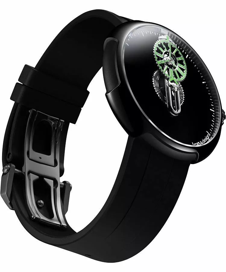 Ciga Design Mechanical Watch Time Cipher BLACK - T021-SIGR-6B