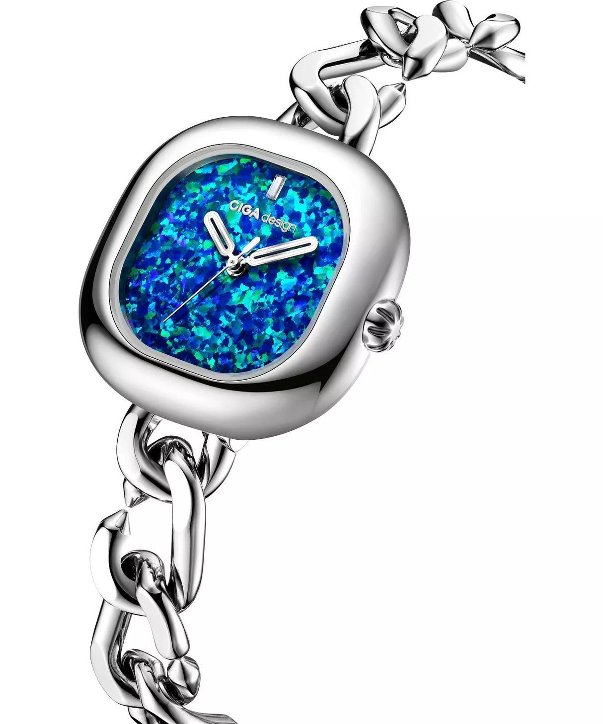 Ciga Design Quartz Watch Aglaia SILVER - D026-SIBU-3SS
