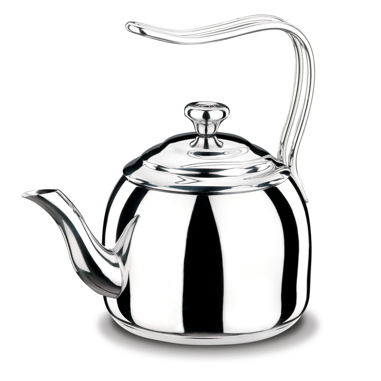 A053 - Korkmaz Droppa Tea pot 2.0L, silver