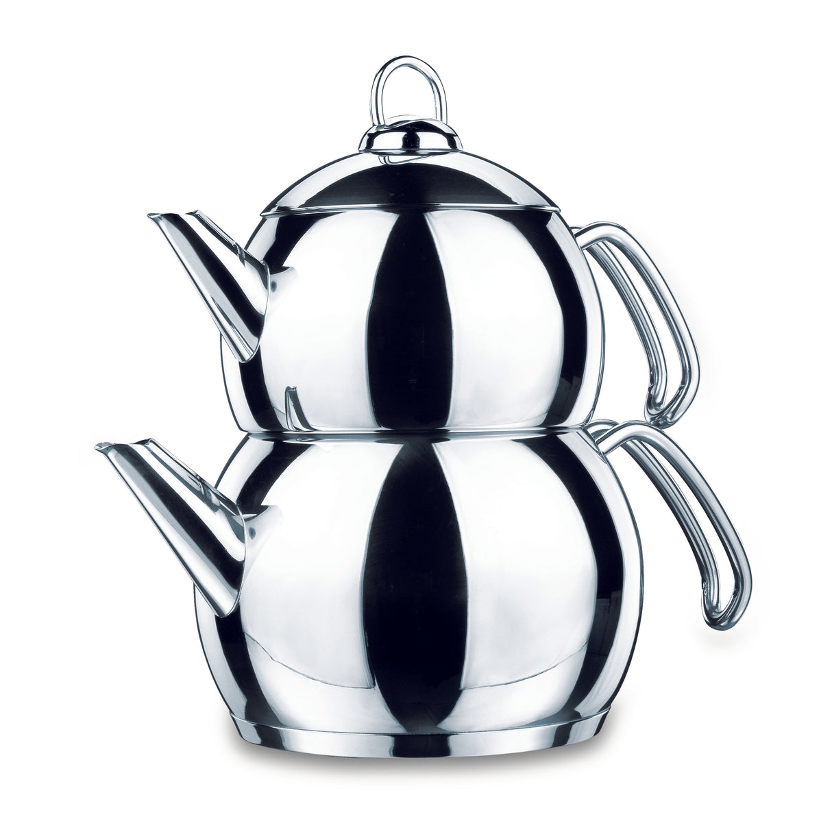 A104 - Korkmaz Tombik Tea Pot Set 1.1 / 2.0 L