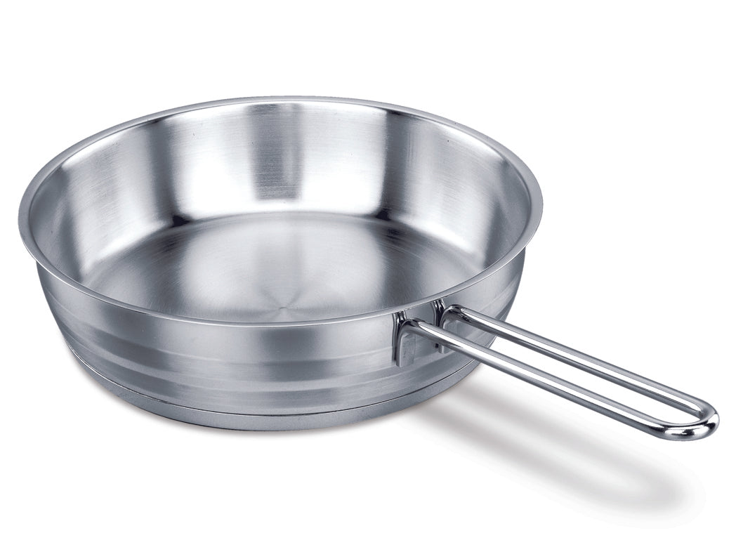 A1905 - Korkmaz Astra Stainless steel Frypan w/out Lid 24x6 cm / 2.7L