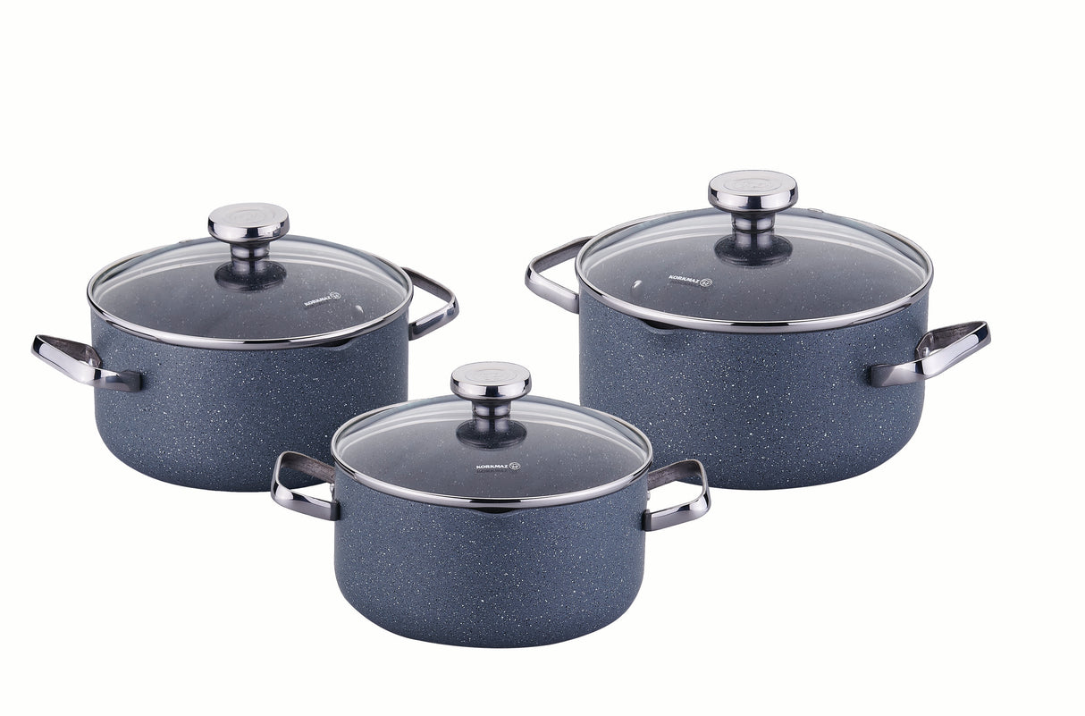 A2863 - Korkmaz Stona Jr. 6 Piece Cookware Set