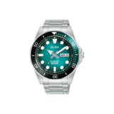 Alba Watch Mechanical Blue & Blk Dial Silver Steel 43mm - AL4545X1Q