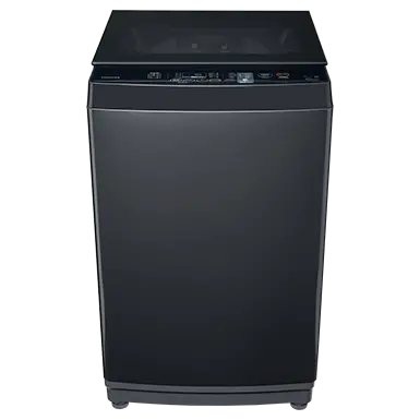 Toshiba top loading washer machine, 10kg, Silver, Great wave - AW-M1100JUPB(SG)