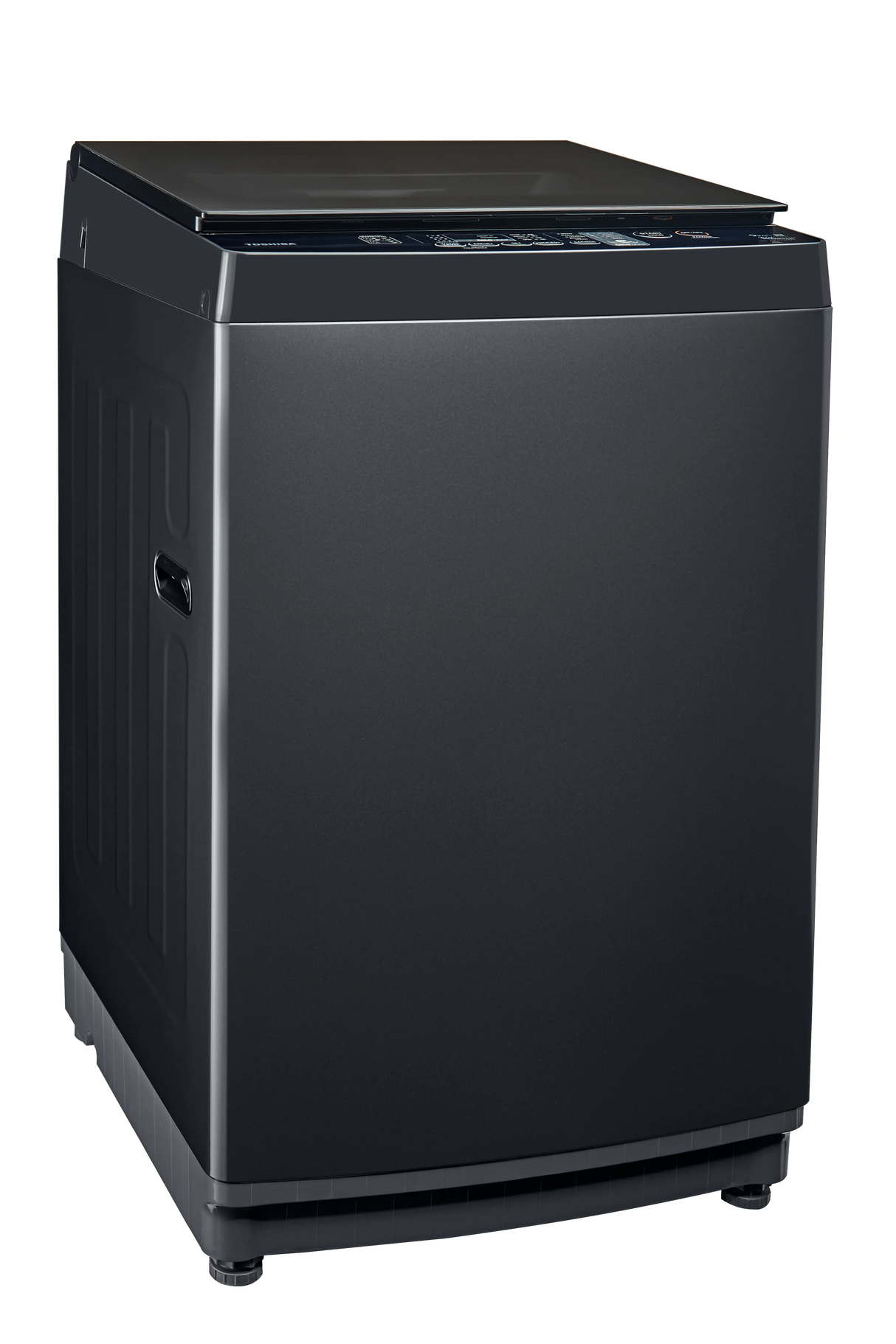 Toshiba top loading washer machine, 10kg, Silver, Great wave - AW-M1100JUPB(SG)