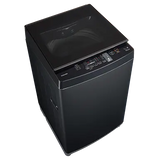 Toshiba top loading washer machine, 10kg, Silver, Great wave - AW-M1100JUPB(SG)