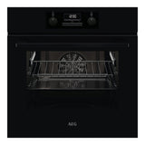 AEG Built-in Electric oven, 60 cm, Black - BCK431111B
