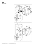 AEG Built-in Electric oven, 60 cm, Black - BCK431111B