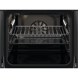 AEG Built-in Electric oven, 60 cm, Black/Stainless Steel - BCK431111M