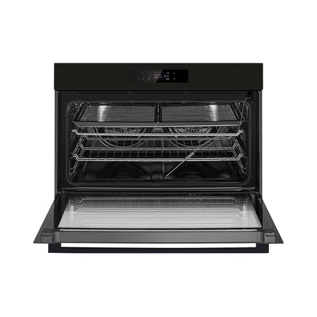 AEG - Built-in Sensecook Pyrolux oven, 90cm, Matte black, 125L - BEK75891PT