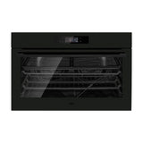 AEG - Built-in Sensecook Pyrolux oven, 90cm, Matte black, 125L - BEK75891PT