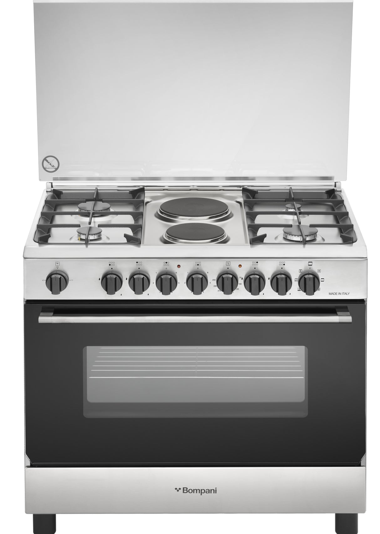 BO683MK/L - Bompani Cooking Range, Gas/Electric, 90*60 cm