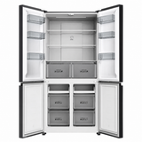 TCL - C780CDBN is a 600-liter 4-door Cross Door refrigerator designed for efficient cooling, modern convenience, and energy savings - C780CDBN