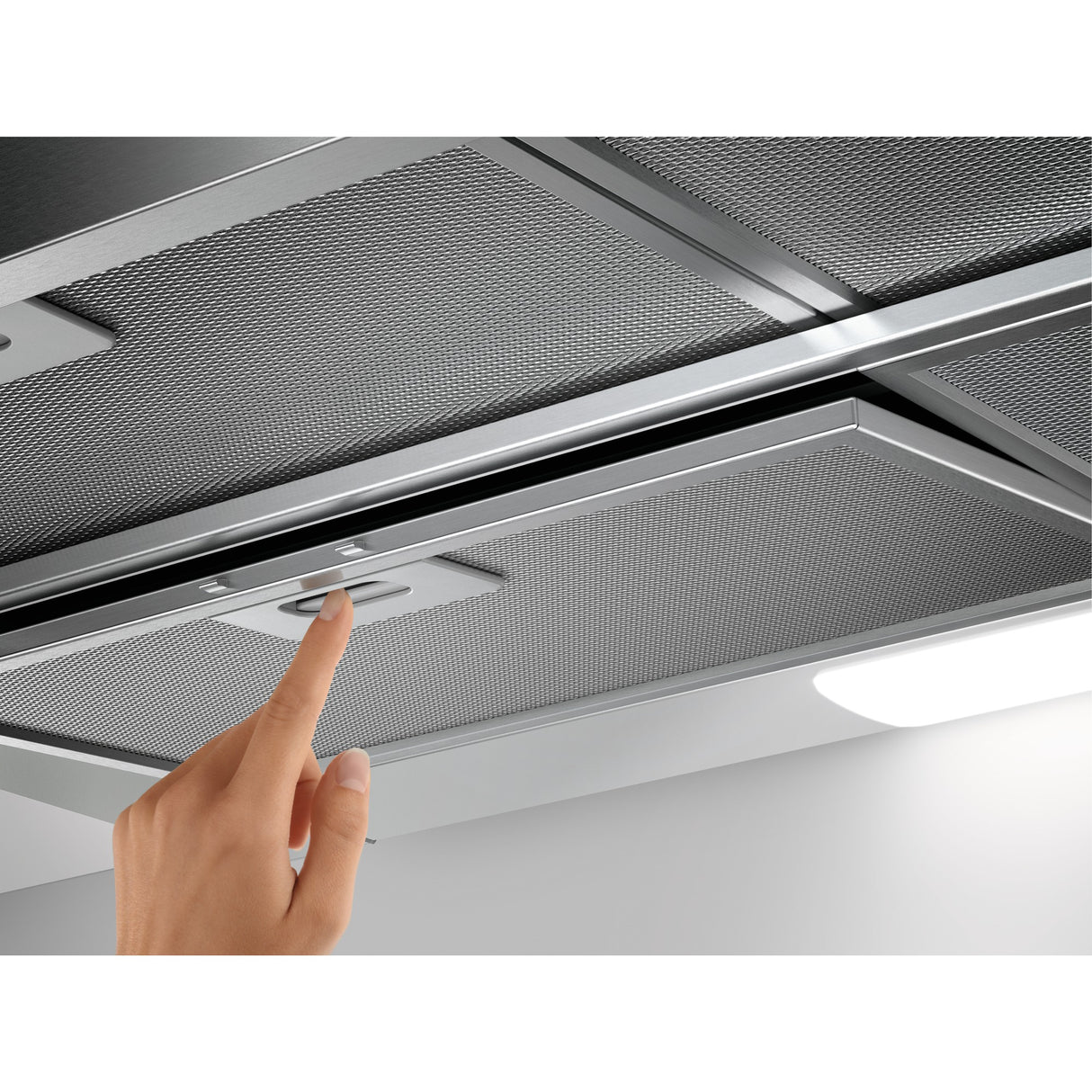 AEG - Built-in Pull-out cooker hood, 90cm, 4 cleanable filter - DPB3932S