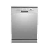 Toshiba - Free Standing Dishwasher, 14 place setting, 8 programs, Silver - DW-14F7ME(SS)-G