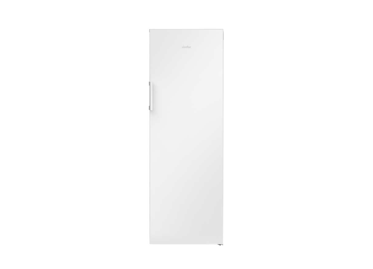 Simfer Single door upright freezer, 301L, White Color - FS7301NFA
